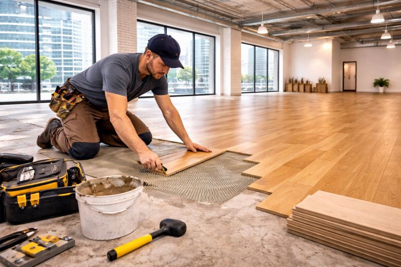 Commercial Hardwood Service in Crowley, TX