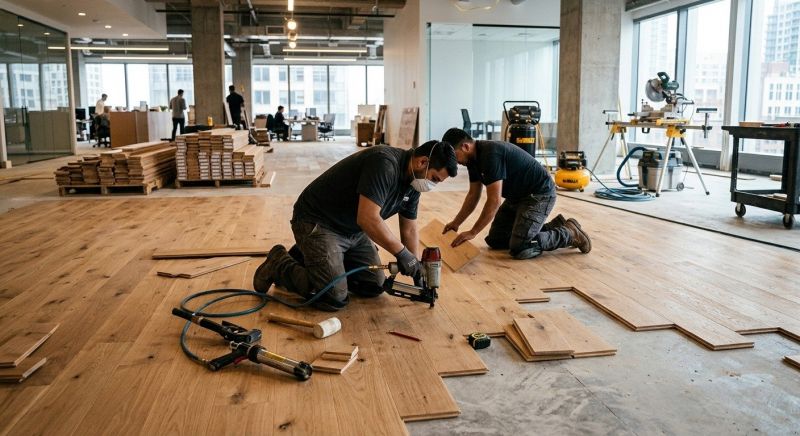 Commercial Hardwood Service in Rhome, TX
