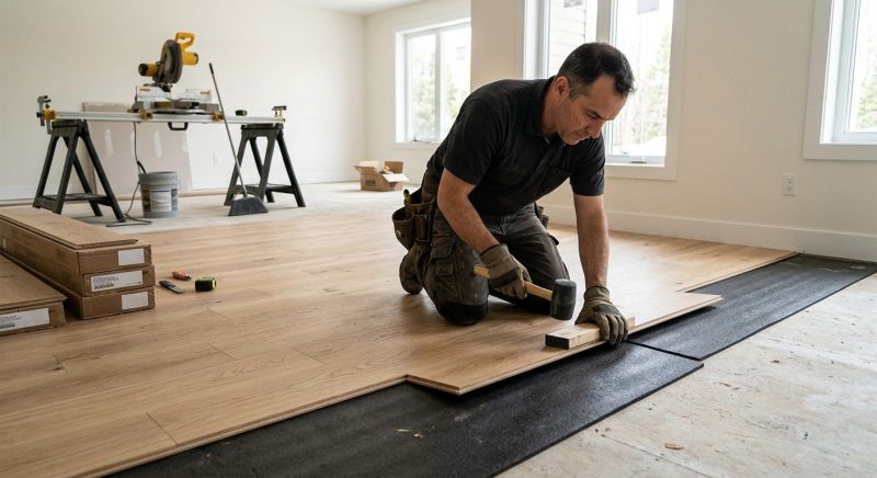 Engineered Wood Installation in Azle, TX