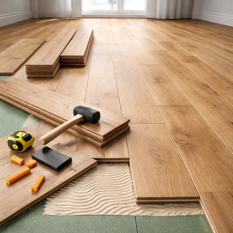 Engineered Wood Installation in Azle, TX