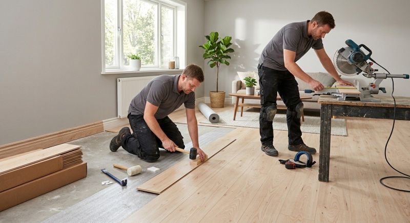 Laminate Floor Installation in Aledo, TX