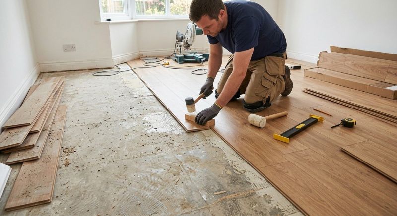 Laminate Floor Installation in Boyd, TX