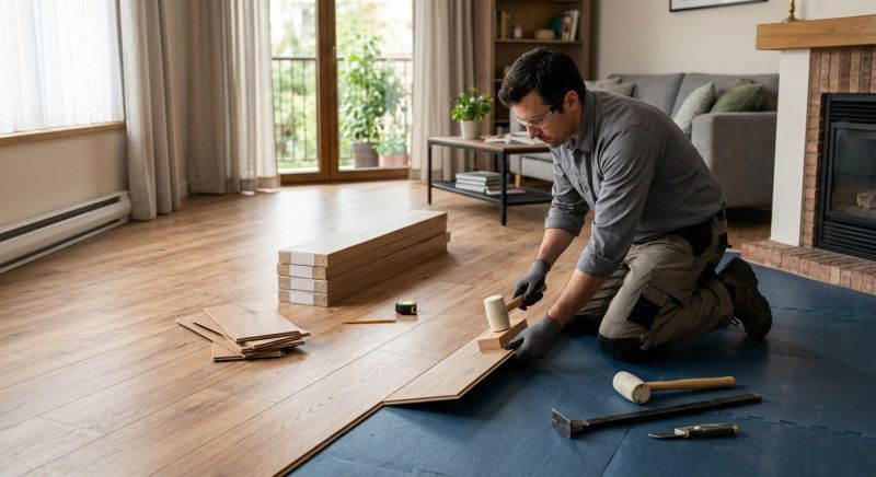 Laminate Floor Installation in Colleyville, TX