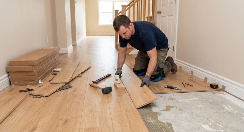Laminate Floor Installation in Azle, TX
