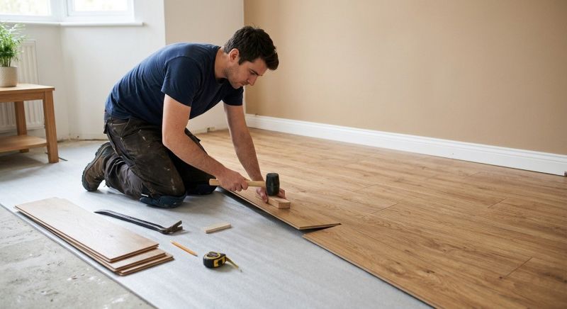 Laminate Floor Installation in North Richland Hills, TX