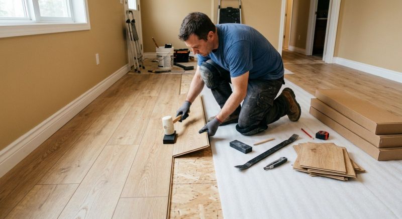 Laminate Floor Installation in Paradise, TX