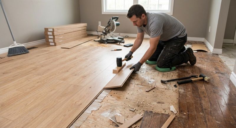 Laminate Floor Installation in Springtown, TX
