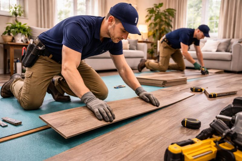 Laminate Floor Replacement in Boyd, TX