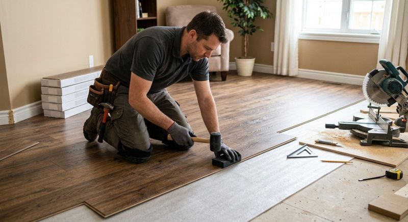 Laminate Floor Replacement in Colleyville, TX