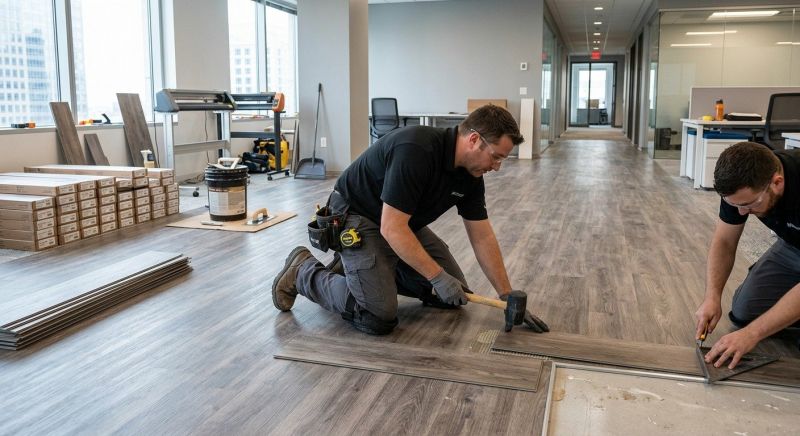 Linoleum Floor Installation in Aledo, TX