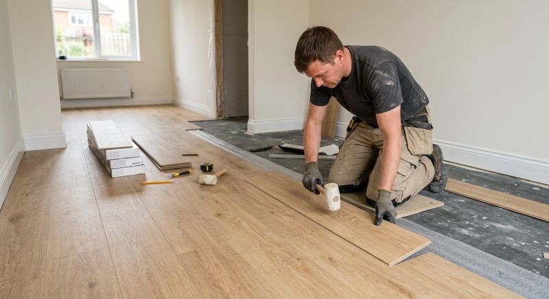 Linoleum Floor Installation in Paradise, TX