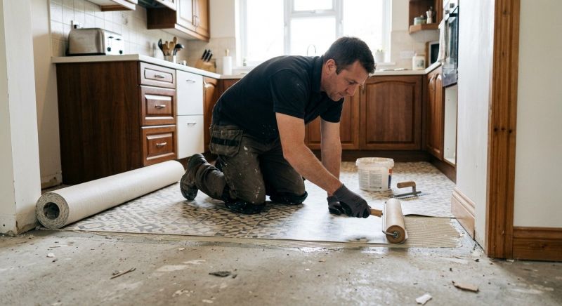 Linoleum Floor Installation in Springtown, TX