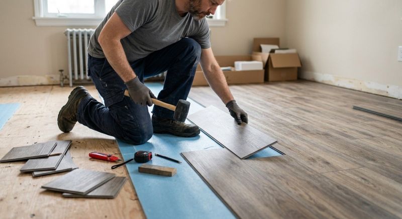 Linoleum Floor Installation in Tarrant County, TX