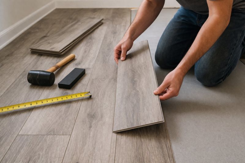 Luxury Vinyl Tile Installation in Wise County, TX