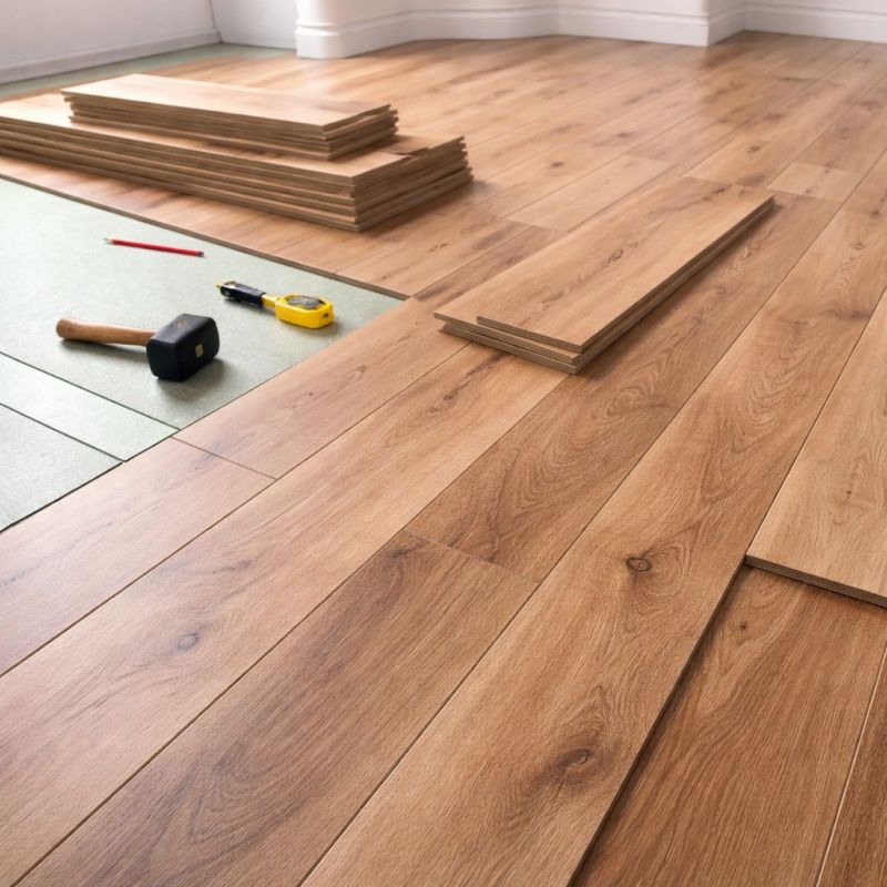 Plank Laminate Installation in Azle, TX