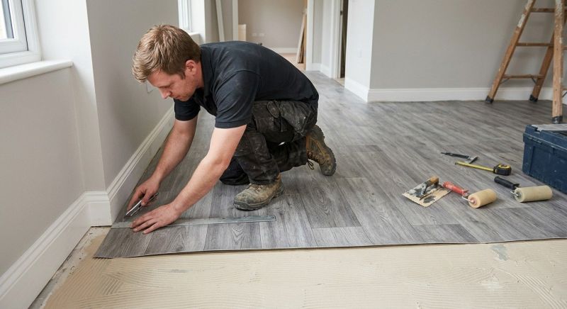 Sheet Flooring Installation in Cresson, TX