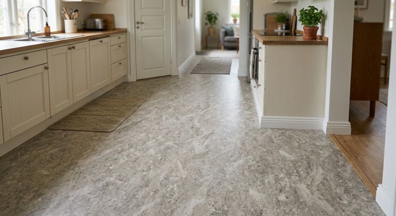Sheet Linoleum Installation in Roanoke, TX