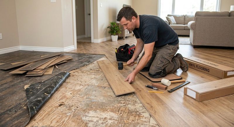 Vinyl Flooring Installation in Colleyville, TX