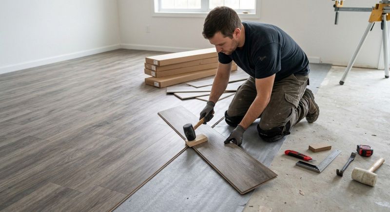 Vinyl Flooring Installation in Paradise, TX