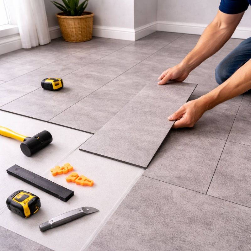Vinyl Tile Replacement in Azle, TX